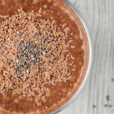 Vegan Chocolate Protein Pudding Recipe